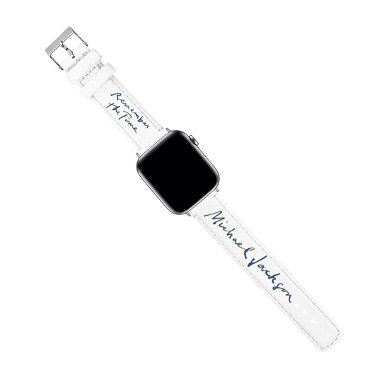 Remember The Time White Smartwatch Band