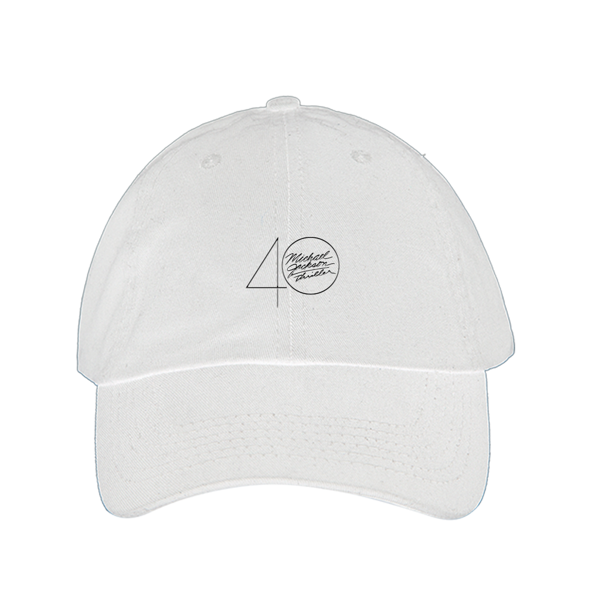 Thriller 40 White Dad Hat