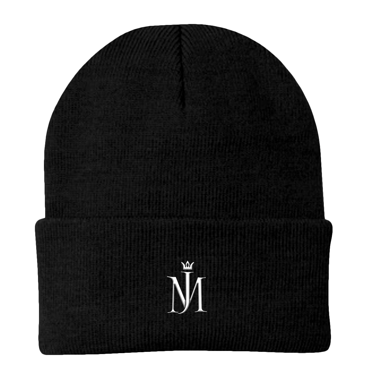 MJ Crown Black Beanie