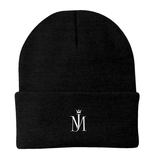 MJ Crown Black Beanie