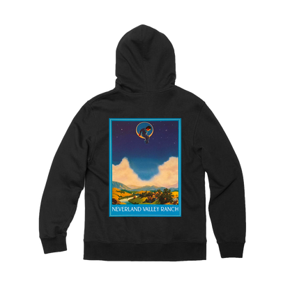 Neverland Valley Ranch™ Black Pullover Hoodie