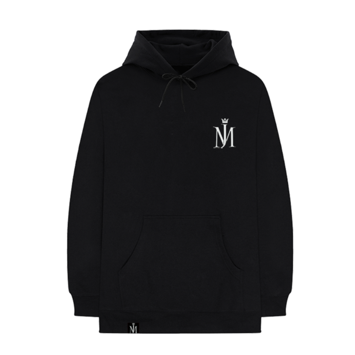 Thriller 40 Embroidered Black Hoodie