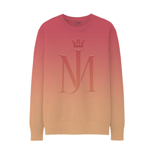 MJ Crown Gradient Crewneck