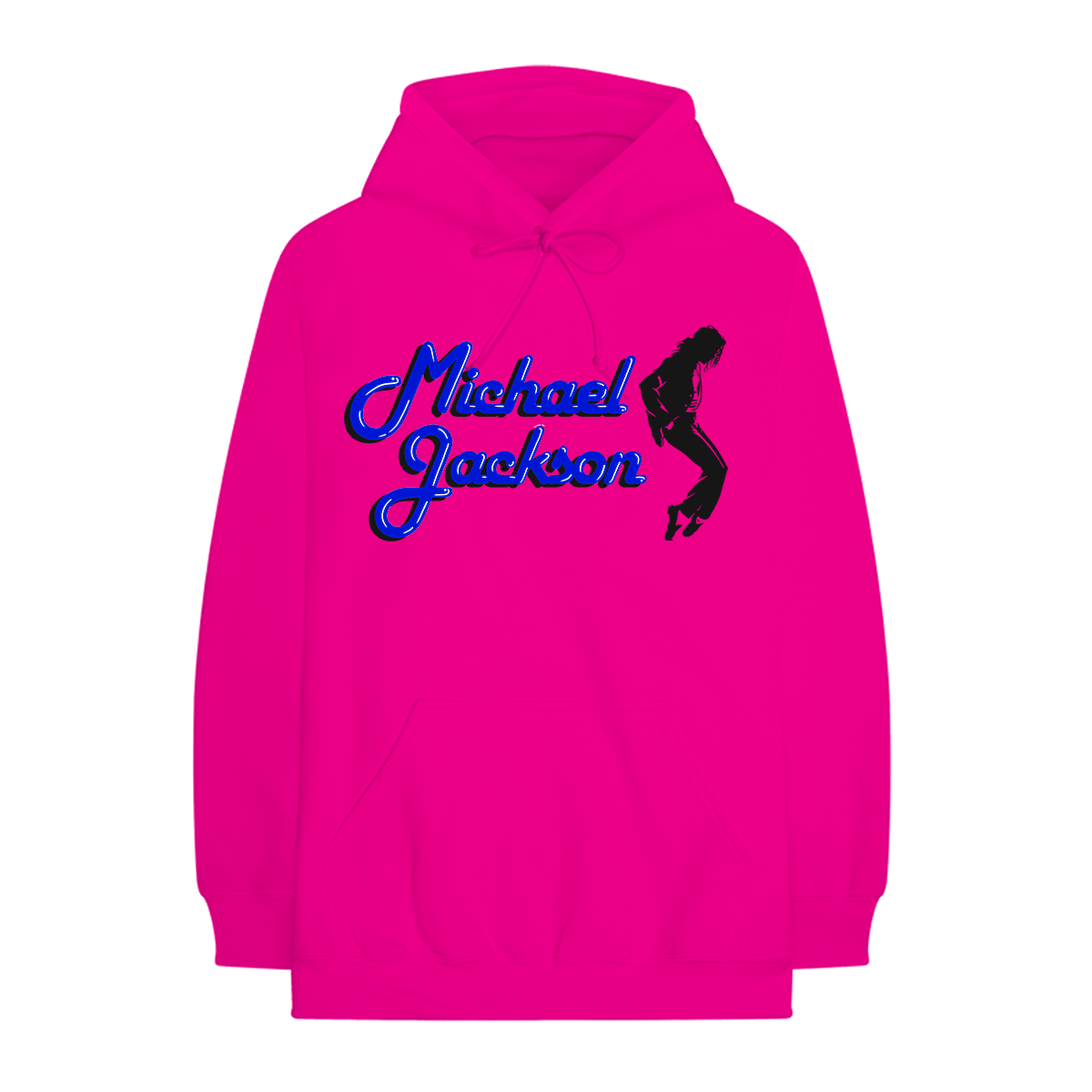 Michael Jackson Pose Pink Hoodie