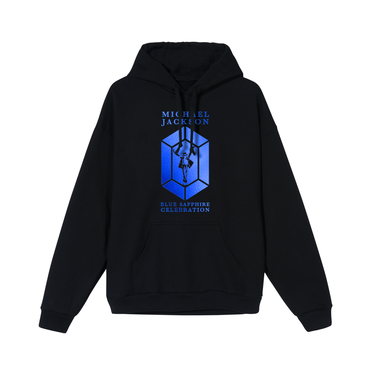 Blue Sapphire Foil Hoodie