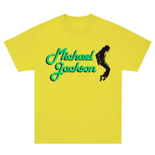 Michael Jackson Pose Yellow T-Shirt