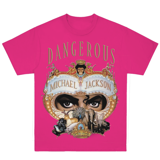 Dangerous Album Hot Pink T-Shirt