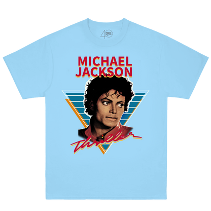 Thriller 40 Photo Vintage Blue Tee