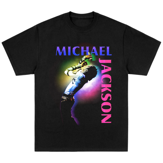 Michael Jackson Color Spotlight Black Tee