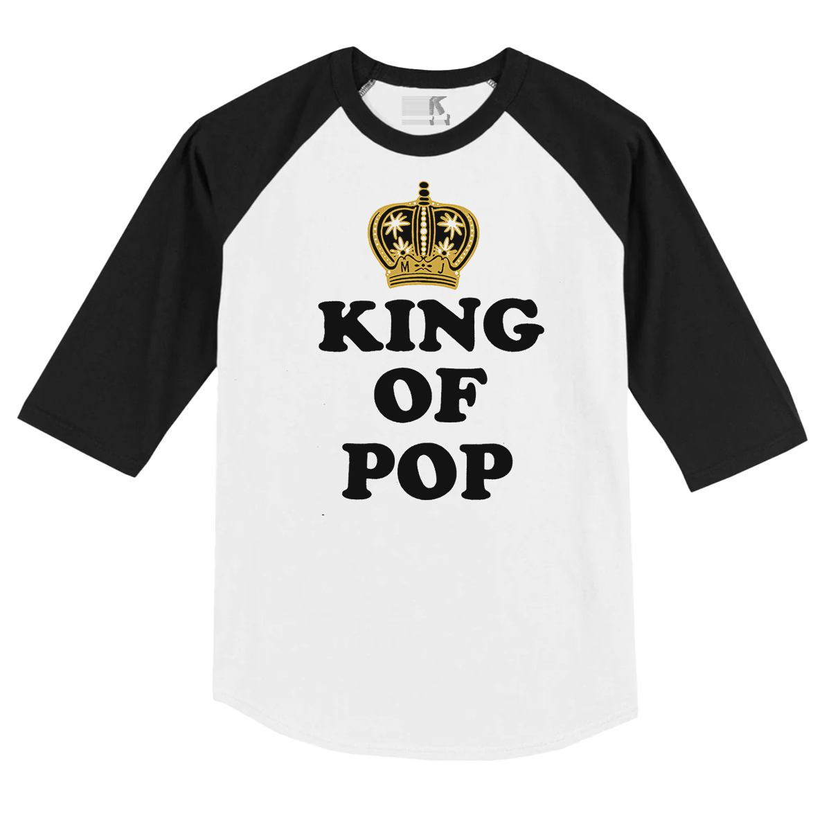 Michael Jackson King of Pop Raglan Tee