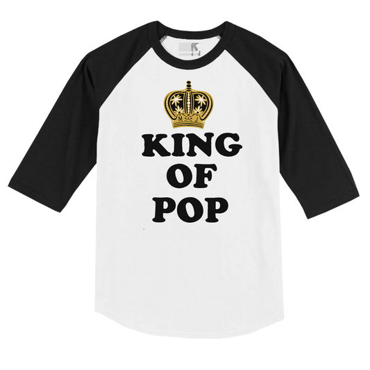 Michael Jackson King of Pop Raglan Tee