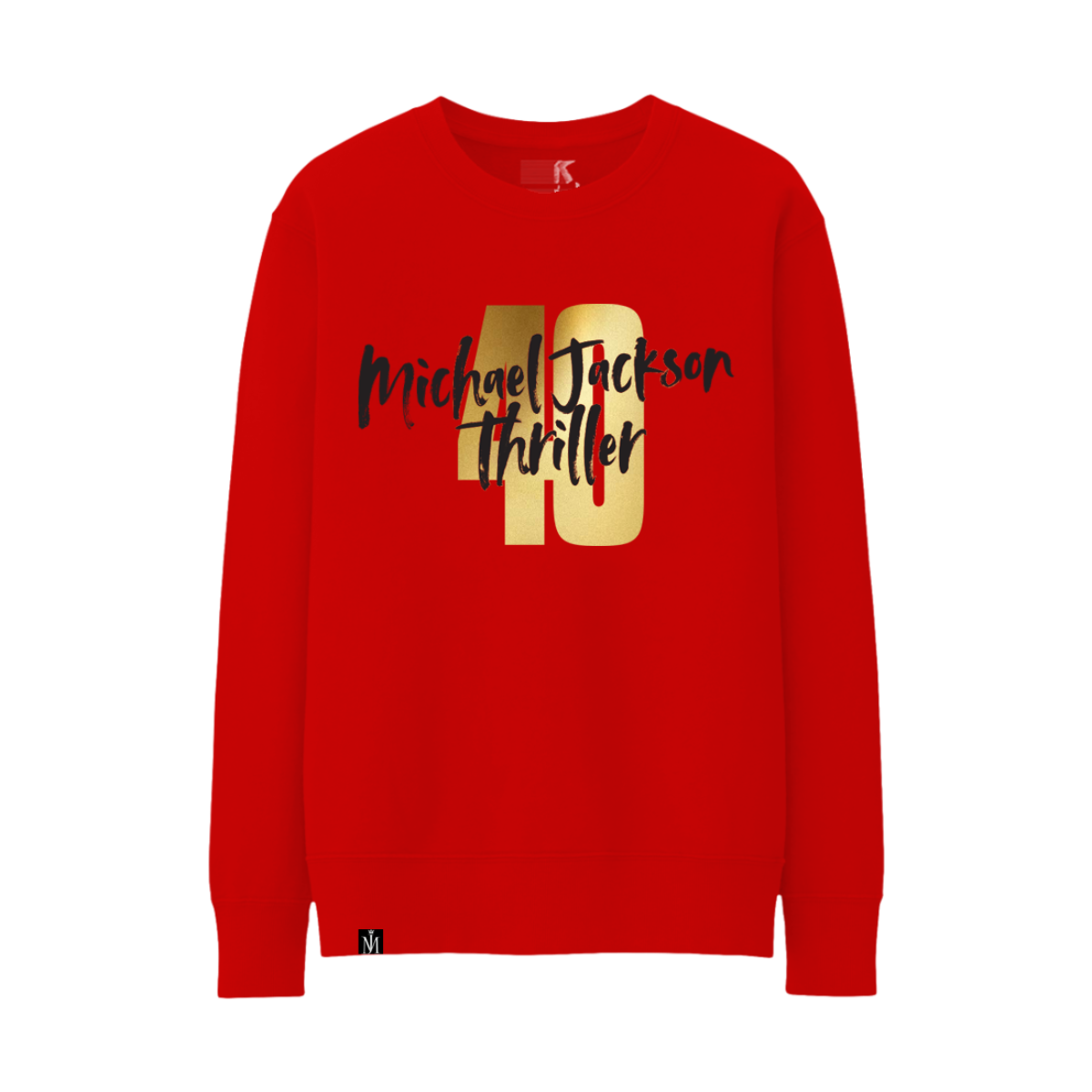 Thriller 40 Red Crewneck Fleece