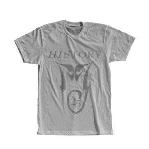 HIStory 25 Grey T-Shirt