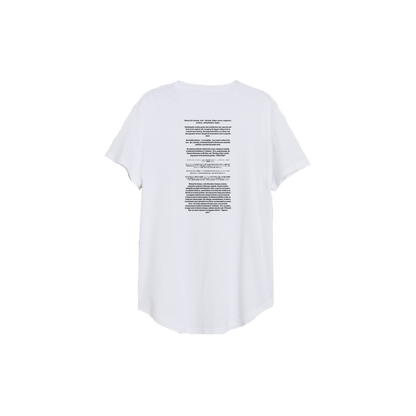 Cut & Sew White T-Shirt