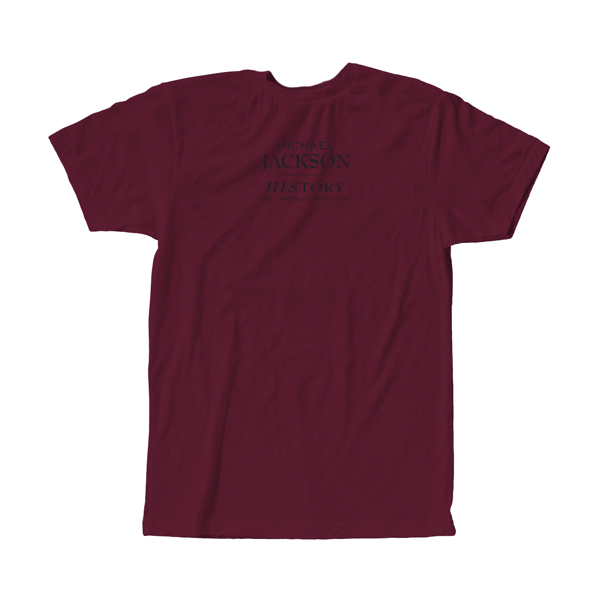 HIStory 25 Maroon Tee