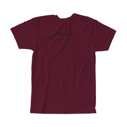 HIStory 25 Maroon Tee